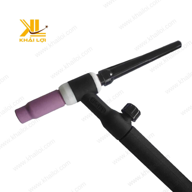 Đuốc hàn Tig WP18 Nước 350A với tay cầm nhựa cứng, chống va đập.