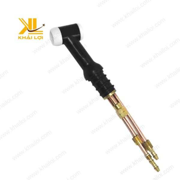 Đuốc Tig WP17 của Vật tư công nghiệp Khải Lợi với thiết kế nhỏ gọn, làm mát bằng hơi, dễ dàng thao tác.