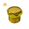 Giảm thanh đồng bằng SLM của Vật tư công nghiệp Khải Lợi với thiết kế ren ngoài.