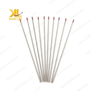 Kim hàn TIG màu đỏ chứa ThO₂ do Khải Lợi cung cấp.