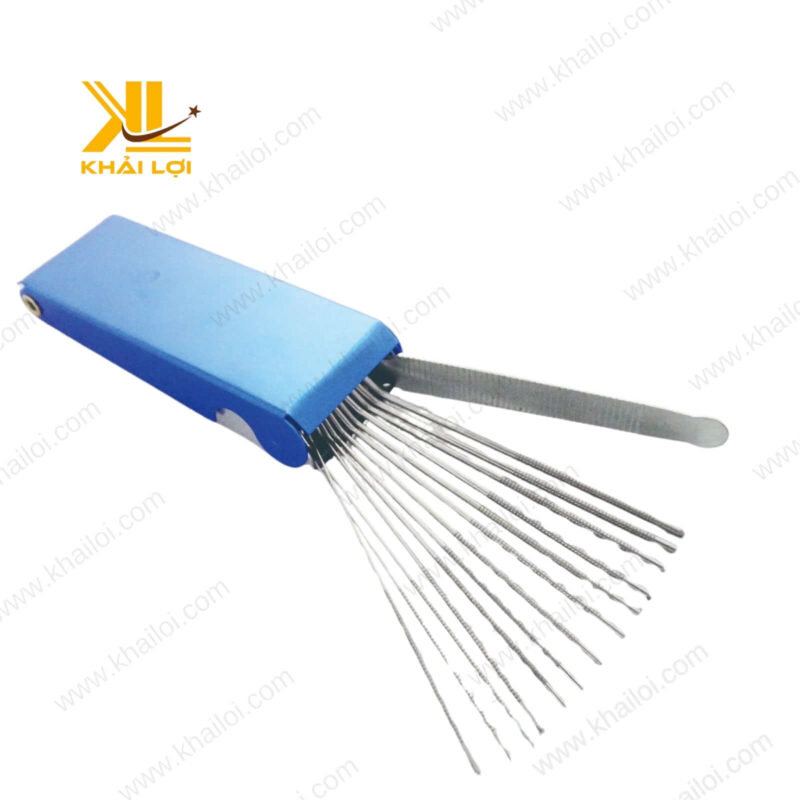 Bộ kim soi béc tiện lợi giúp bảo trì béc hàn dễ dàng và nhanh chóng.