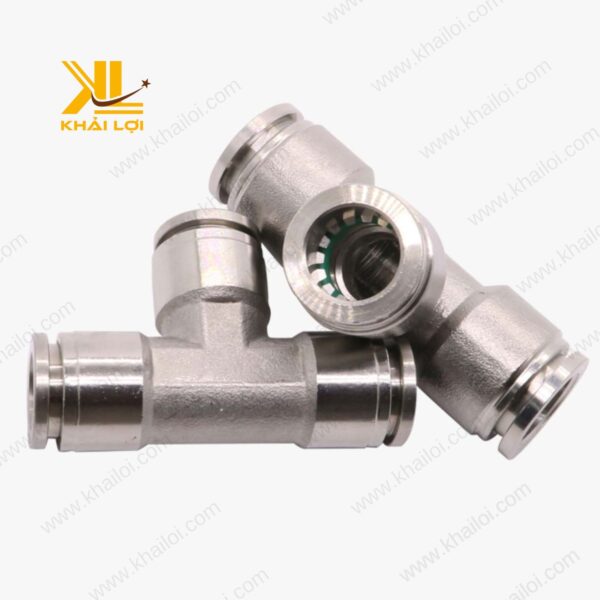 Ngã ba khí nén inox chịu nhiệt độ cao từ Khải Lợi.