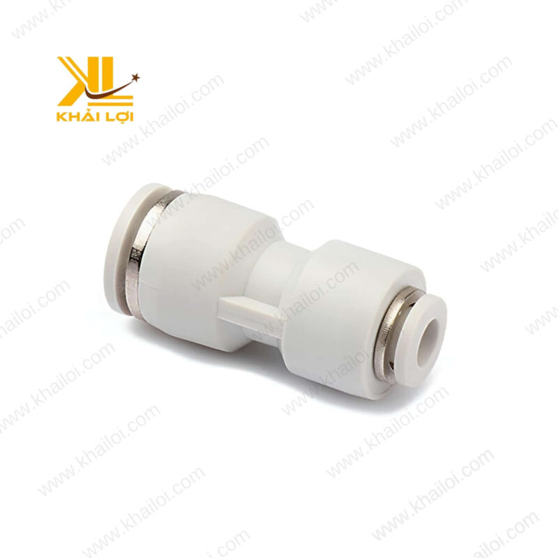 Thiết kế nhỏ gọn của nối giảm khí nén JPG, phù hợp với không gian hẹp.