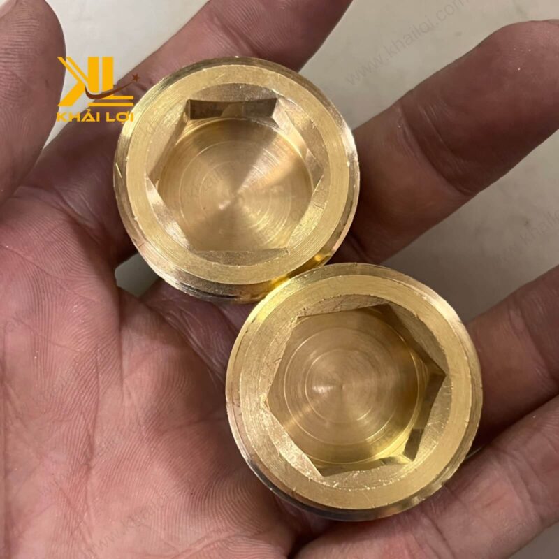 Kích thước ốc bít thau ren lục giác 9.6mm đến 34mm tại Vật tư công nghiệp Khải Lợi.