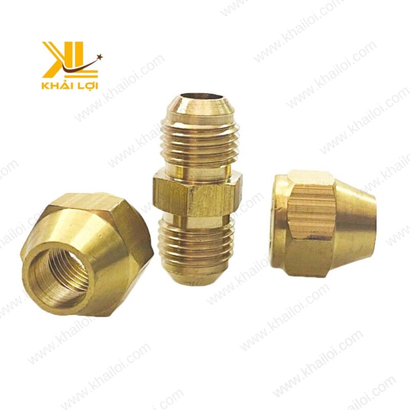 Bộ rắc co số thẳng gồm đai siết và thân ren tại Khải Lợi.