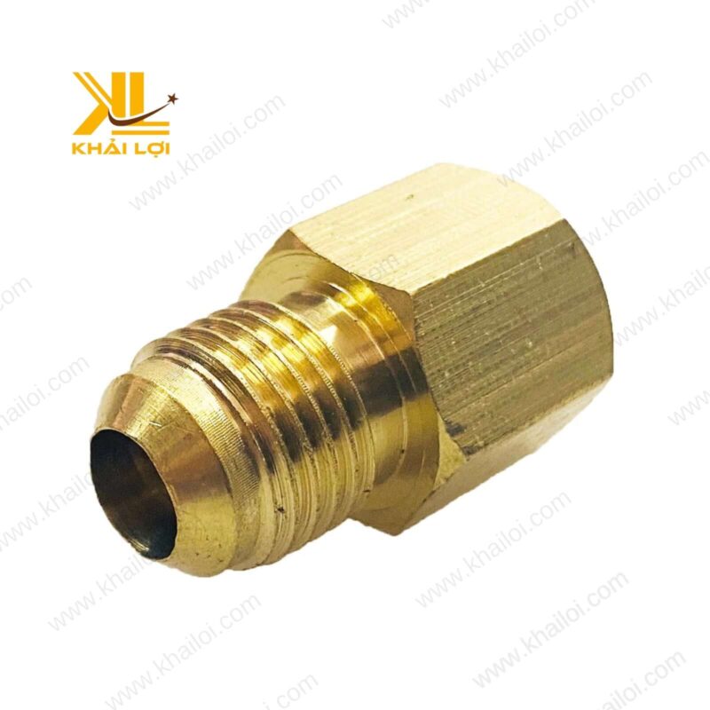 Phụ kiện kết nối ren trong dạng lã ống đồng chính hãng Khải Lợi.