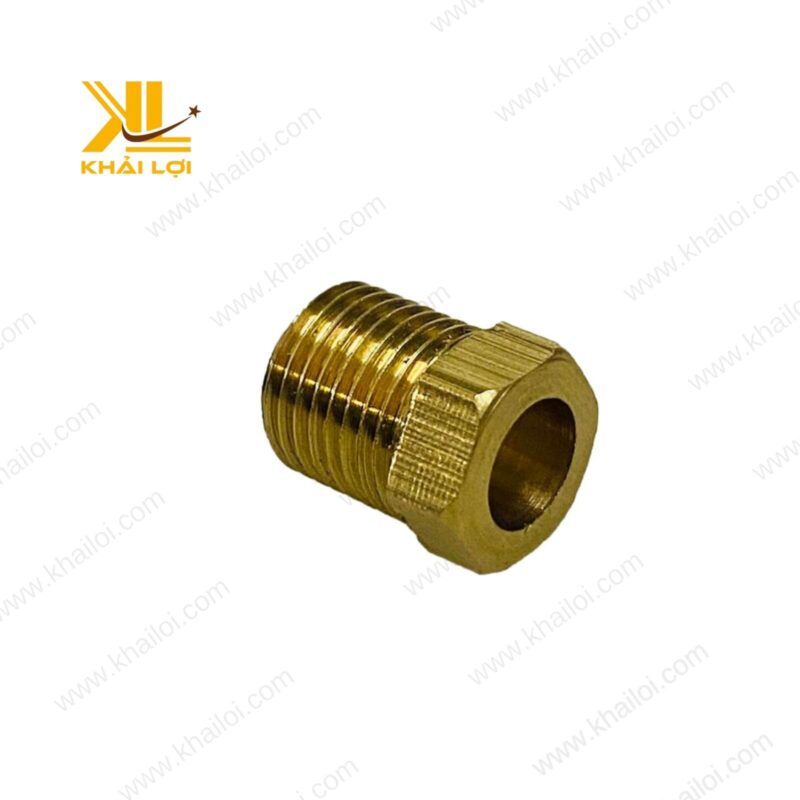 Cận cảnh mặt bên sản phẩm Tán Siết Ren Ngoài Hạt Bắp Dầu Bôi Trơn của Vật tư công nghiệp Khải Lợi.