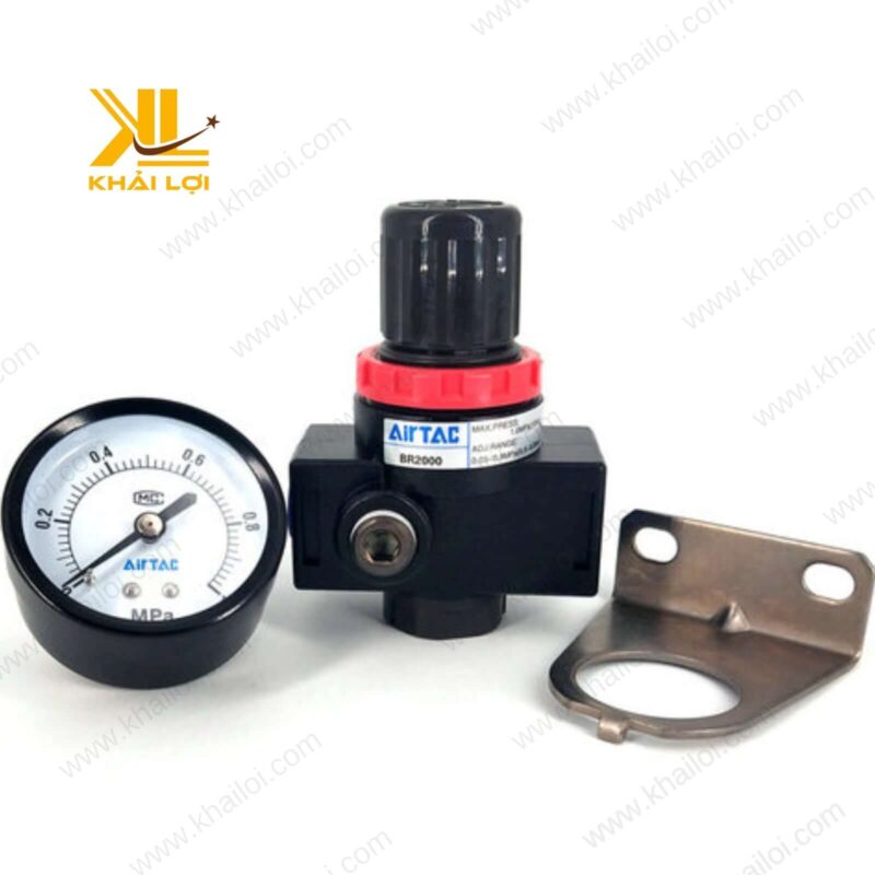 Ứng dụng Van Chỉnh Áp Khí Nén Airtac L1 AR BR trong máy dập khí nén.