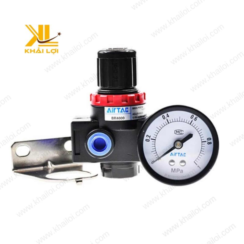 Cấu tạo chi tiết bên trong van chỉnh áp AIRTAC BR do Khải Lợi phân phối.