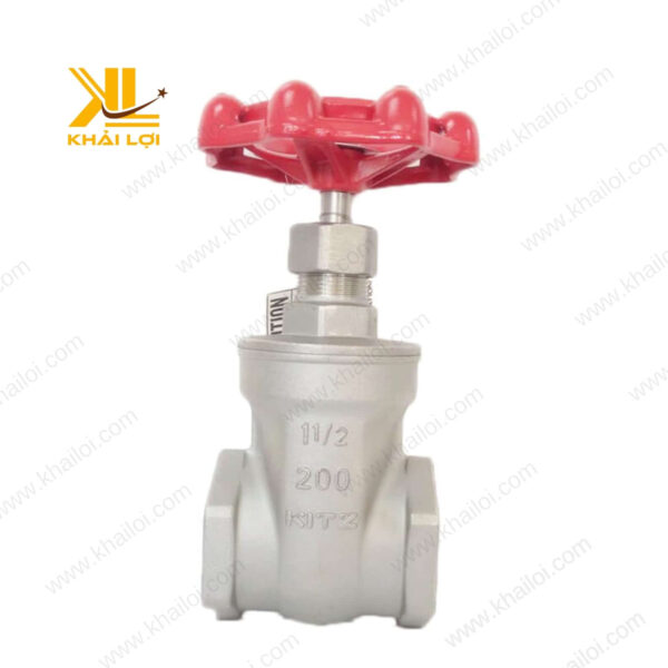 Bộ van cửa tay vặn inox dùng trong nhà máy hóa chất – Khải Lợi cung cấp.
