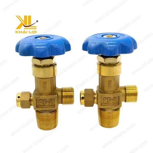 Van đầu chai QF2A chuyên dùng cho bình khí CO2, đảm bảo đóng mở nhanh và chính xác.