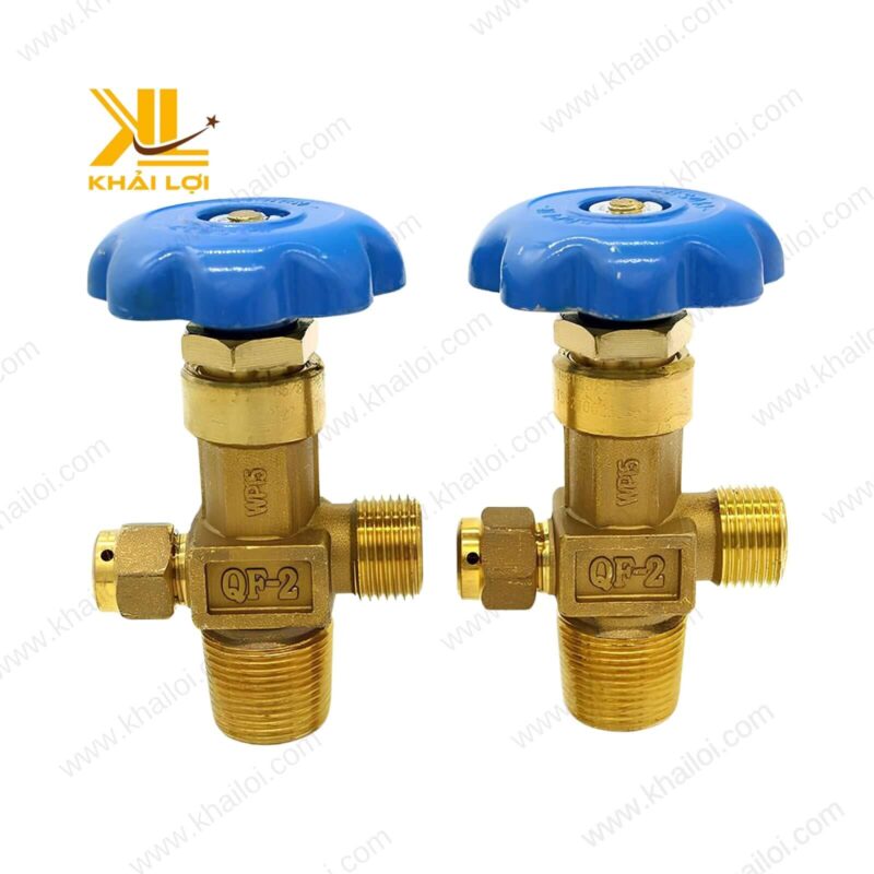 Van đầu chai QF2A chuyên dùng cho bình khí CO2, đảm bảo đóng mở nhanh và chính xác.