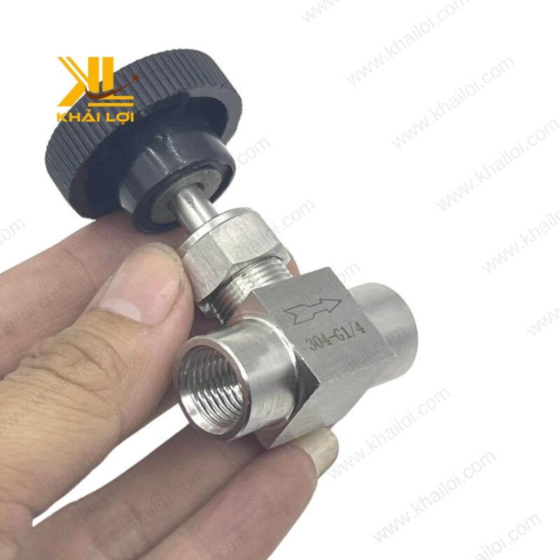 Van kim inox G1/4 chất lượng cao tại Khải Lợi, dùng cho khí nén và chất lỏng.