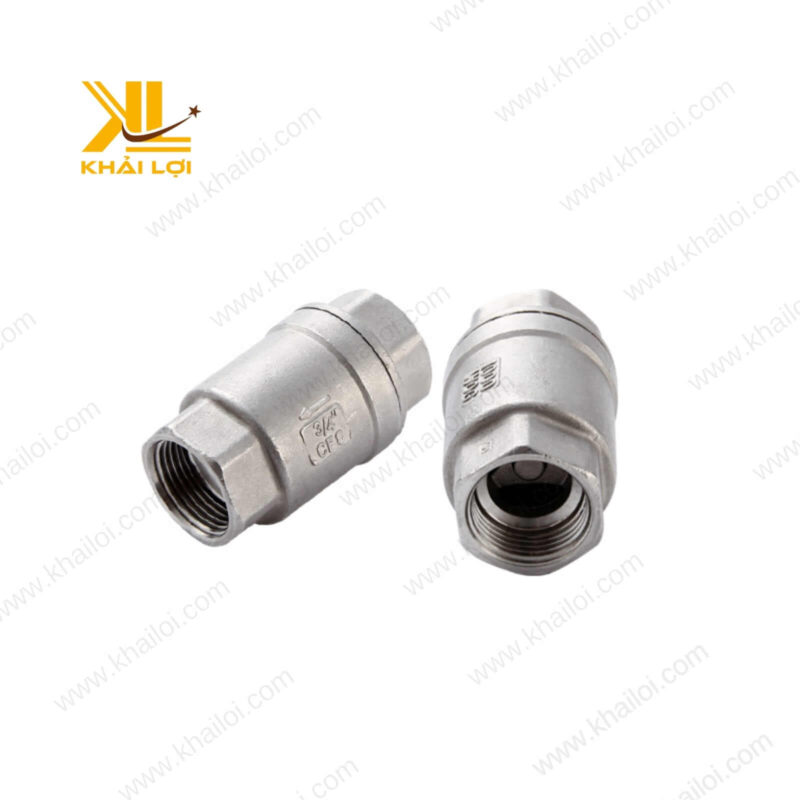 Van 1 chiều inox Khải Lợi đóng gói theo tiêu chuẩn xuất khẩu.