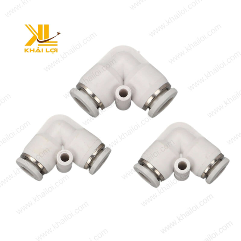 Co nối khí nén JPV với thiết kế nhấn khóa nhanh chóng và dễ dàng lắp đặt.