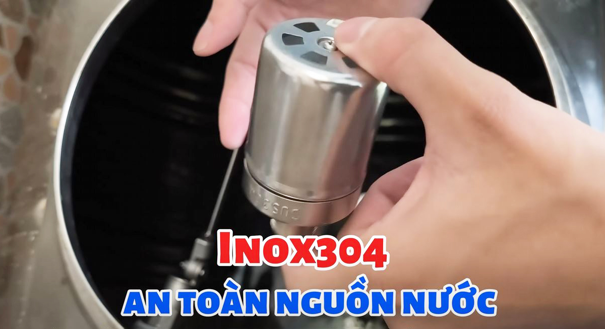 Phao Cơ Chống Tràn Inox 304