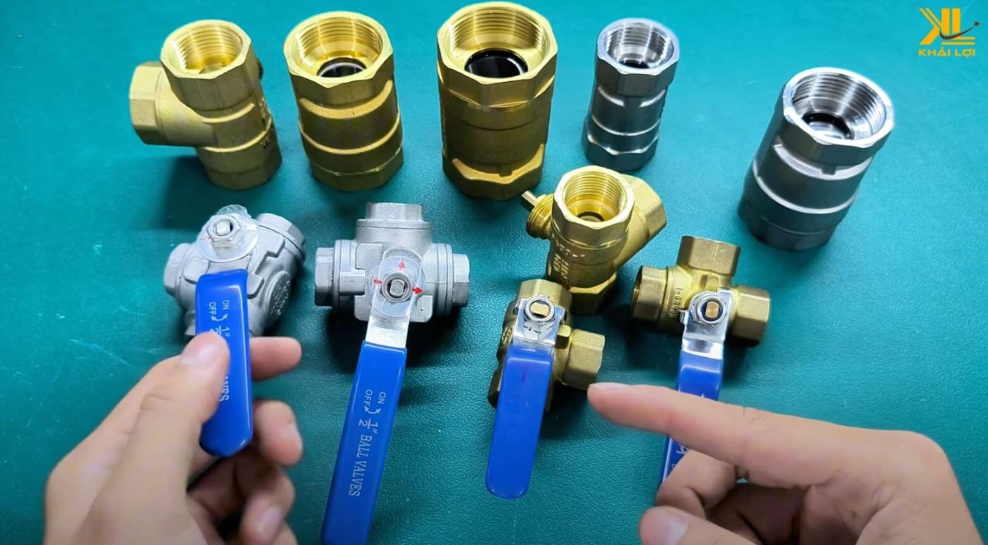 So sánh hiệu năng giữa van inox & van đồng thau