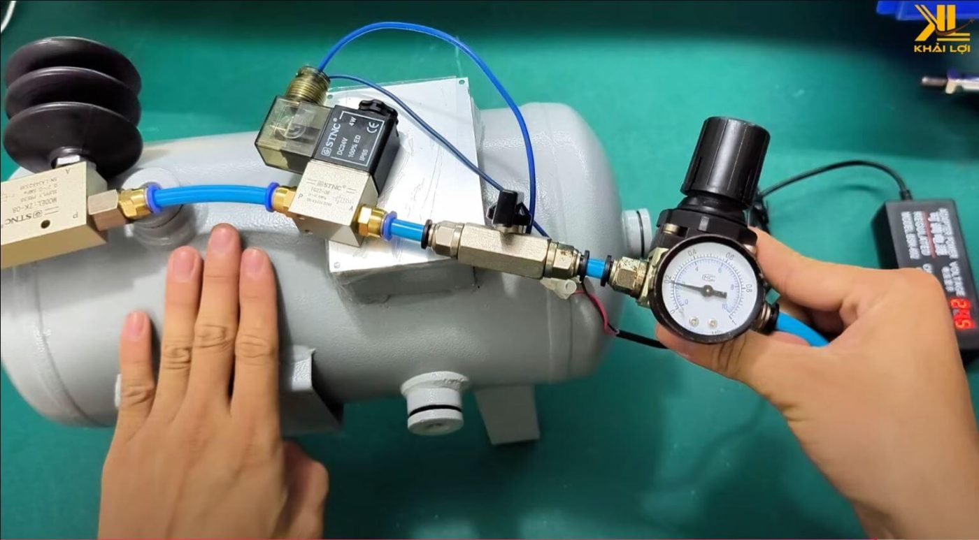 Lắp đặt đúng cách bộ hút chân không STNC ZK06, ZK08, ZK10