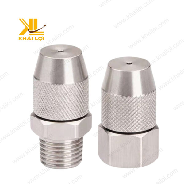 Béc inox dùng cho làm mát thiết bị công nghiệp.