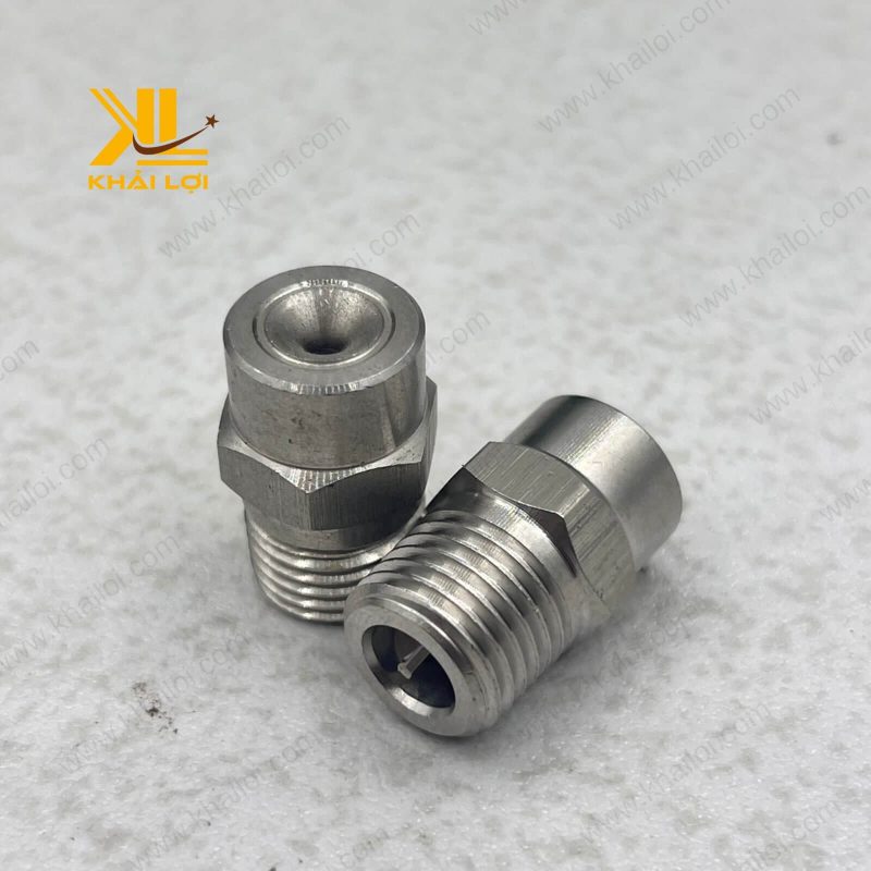 Béc inox chân ren 1/4 inch từ Vật tư công nghiệp Khải Lợi.