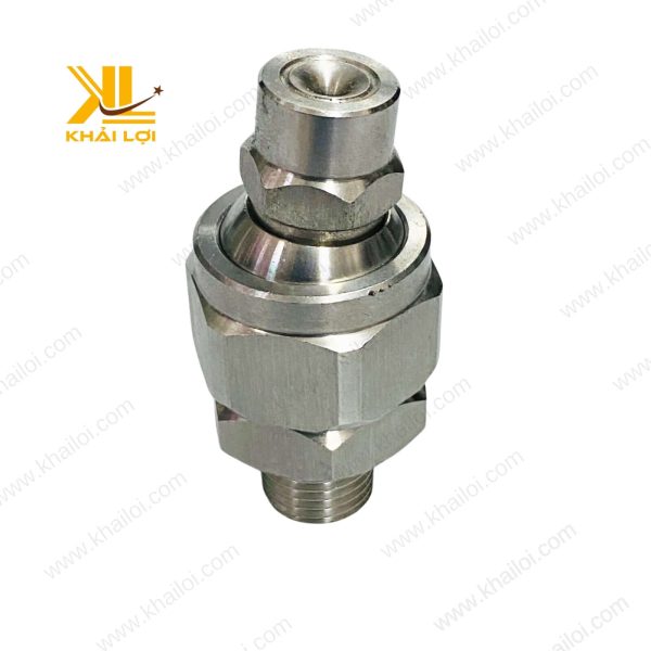 Béc inox phun hình nón lỗ phun 2.4mm đến từ thương hiệu Khải Lợi.