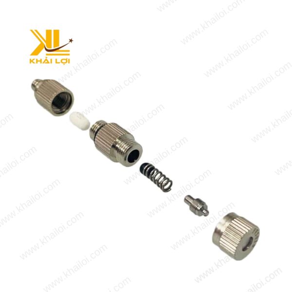 Cận cảnh cấu tạo bên trong béc phun sương Khải Lợi.