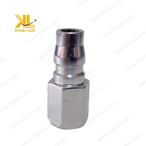 Đầu nối khí nén PVN kiểu đực, ren trong phi 13 chất lượng cao của Khải Lợi.