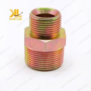 Lớp mạ crôm-niken của kép giảm sắt tạo hiệu ứng ánh kim.