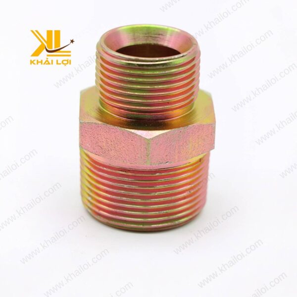 Lớp mạ crôm-niken của kép giảm sắt tạo hiệu ứng ánh kim.