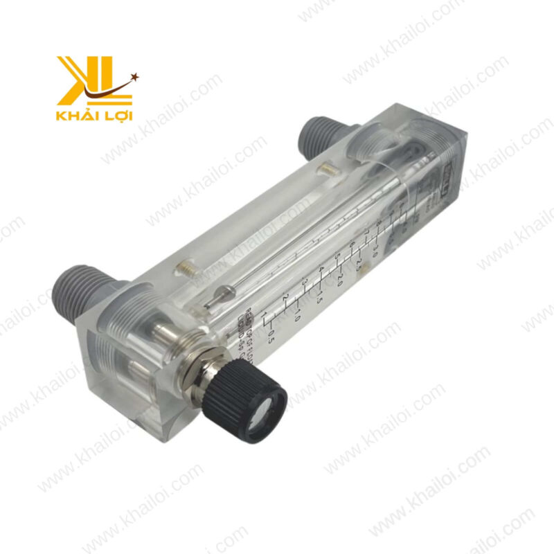 Lưu lượng kế nước LZM trong suốt của Vật tư công nghiệp Khải Lợi dùng đo lưu lượng nước công nghiệp.