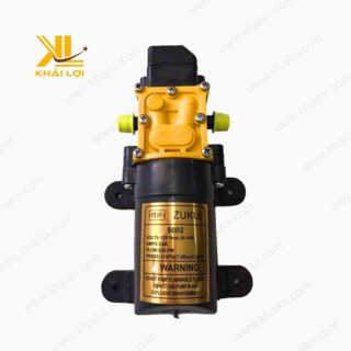 Motor lõi đồng tích hợp trong thân máy bơm 12V đơn.