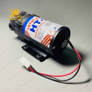 Máy bơm phun sương 24V dùng cho hệ thống tưới lan tại Khải Lợi.