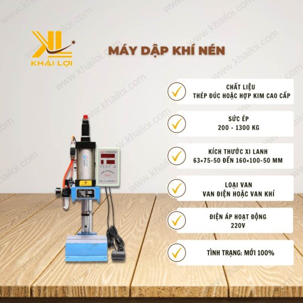 Máy Dập Khí Nén MD - Ảnh 2