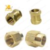 Cận cảnh Nối Thau 2 Đầu Ren Trong, ren 13mm, lục giác dễ siết.