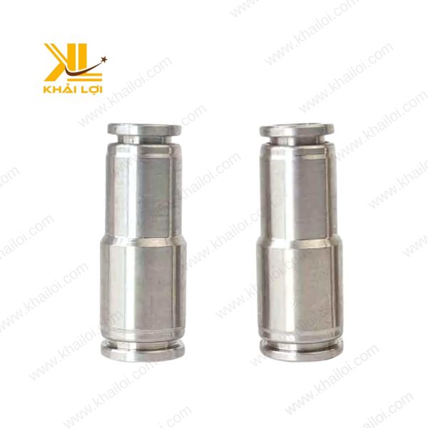 Cận cảnh Nối Giảm Inox IPG, phốt ron kín, chống rò rỉ.