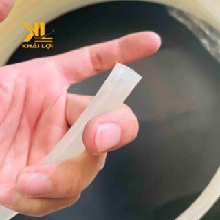 Cuộn ống hơi PE Kaily màu trắng sữa từ vật tư công nghiệp Khải Lợi