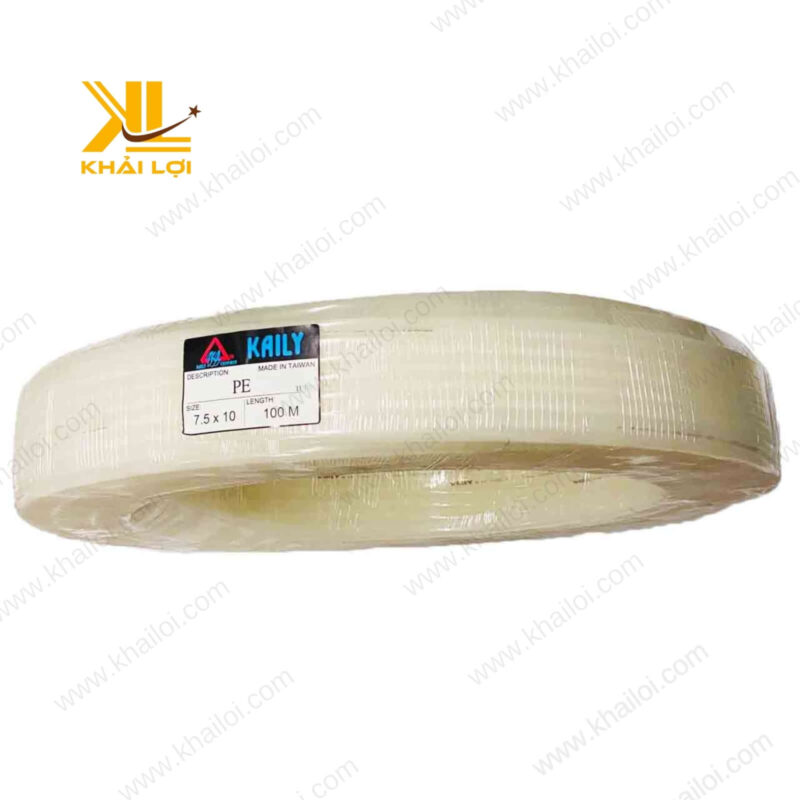 Cận cảnh đầu ống PE với kí hiệu kích thước do Khải Lợi cung cấp
