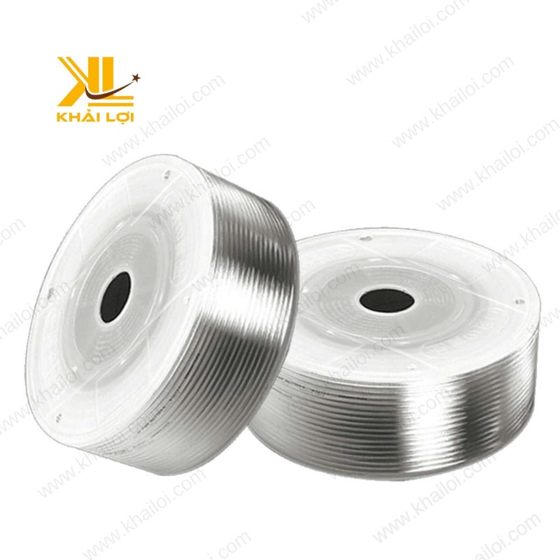 Ống khí nén PU APC màu trắng, giá rẻ, hiệu quả cho phun sơn đồ nội thất nghiệp dư năm 2025, phân phối bởi Khải Lợi.
