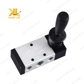 Van Gạt Tay Khí Nén 4H với thanh trượt kim loại, kín khít.