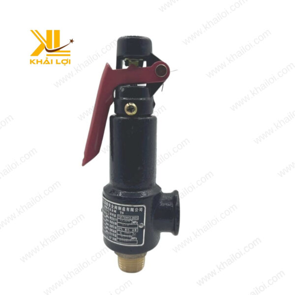 Cận cảnh thân van an toàn gang DN25 từ Khải Lợi.
