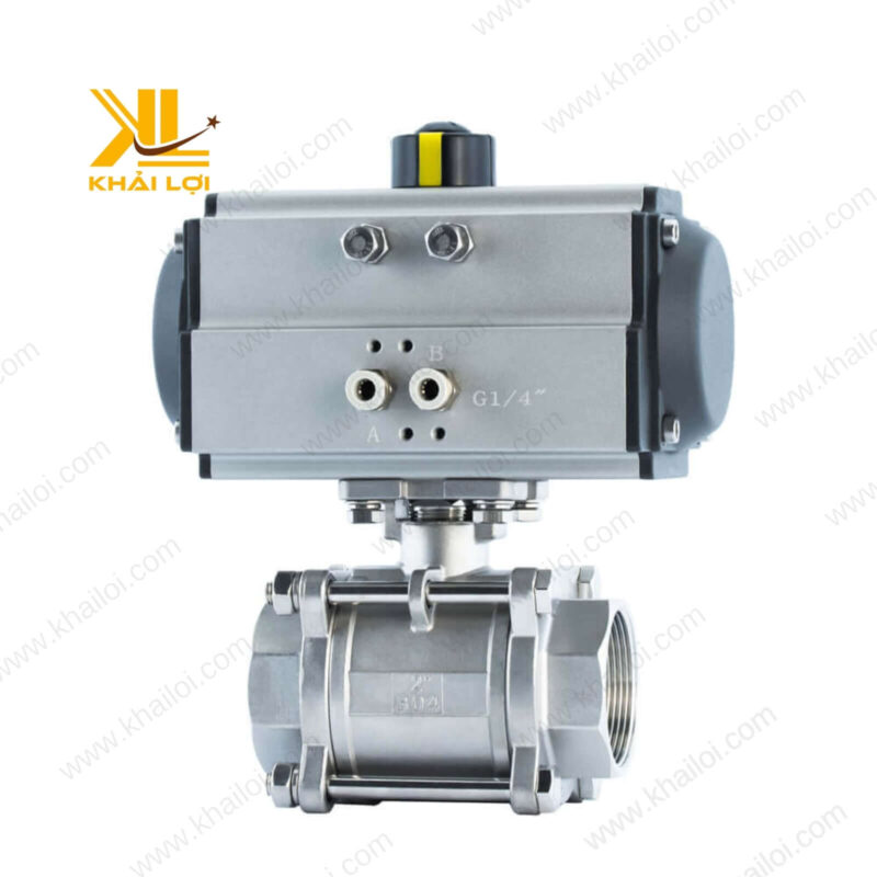 Van bi điều khiển khí nén được lắp trong dây chuyền sản xuất tự động