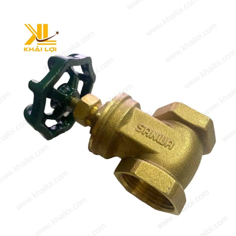 Van đồng vặn khóa nước trong công nghiệp, vệ sinh, bền bỉ.
