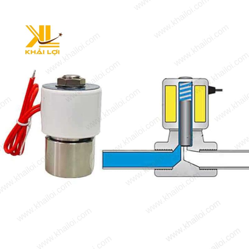 Van Điện Từ Inox STNC UF của Khải Lợi, điều khiển dòng chảy chính xác.