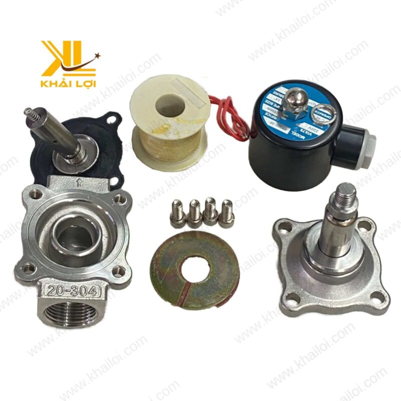 Sản phẩm an Điện Từ Inox Thường Đóng UWS chuẩn công nghiệp tại Khải Lợi