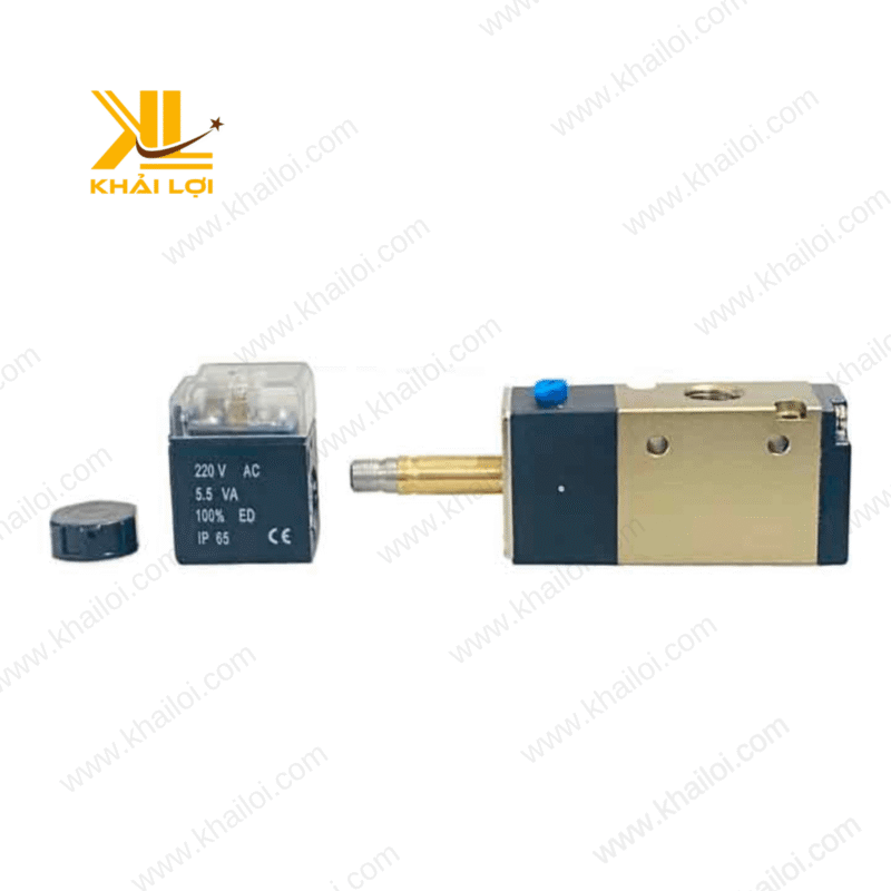 Van Điện Từ Khí Nén 3V 4V của Khải Lợi, điều khiển khí nén chính xác, bền bỉ.