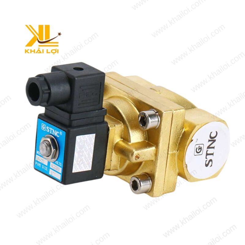 Cận cảnh chi tiết van STNC UH sử dụng trong hệ thống khí nén công nghiệp.