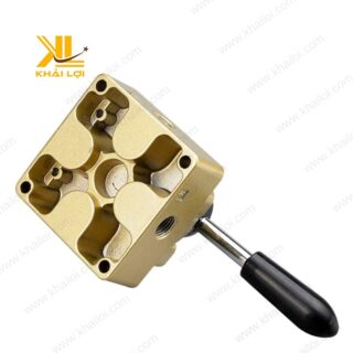 Van khí nén kiểu gạt tay kết nối ống hơi qua ren trong – Vật tư công nghiệp Khải Lợi