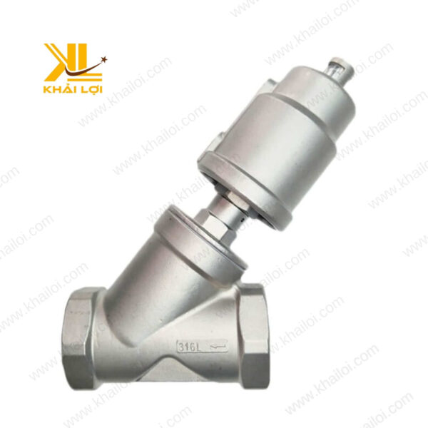 Mặt bên của van STNC ZF với ren kết nối chuẩn BSP