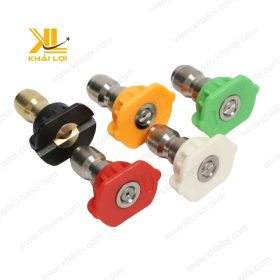 Bộ Béc Rửa Xe 5 Màu cho rửa xe cá nhân, áp suất 350 Bar.