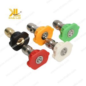 Bộ Béc Rửa Xe 5 Màu cho rửa xe cá nhân, áp suất 350 Bar.